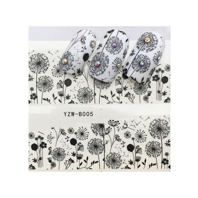 Autocollant de Rêve Animalier à Motifs Multiples, Attrapeur de Dessins Animés, Autocollant d'Art pour Ongles, Autocollant d'Enveloppement d'Ongles 3D, Embouts d'Autocollant, Bricolage, Outil d'Autocollants Manicura