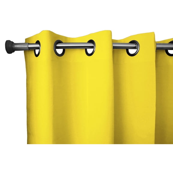 72" Tall Grommet Blackout Solid Poplin 56" Wide Curtain