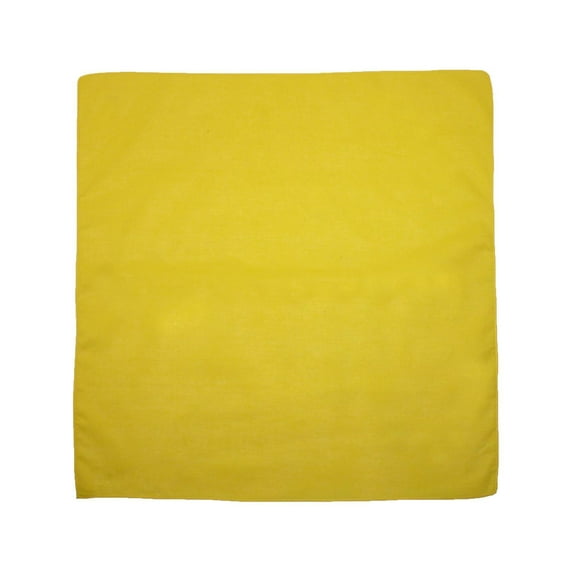 CTM Cotton Solid Color Bandanas (Pack of 5 of Same Color)