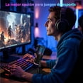 thumbnail image 3 of Micrófono Gamer para Juegos JYX U-120 Rgb, Adecuado para PC Mac y Xbox (tamaño: 23,8*17,35*8,2 CM), 3 of 11