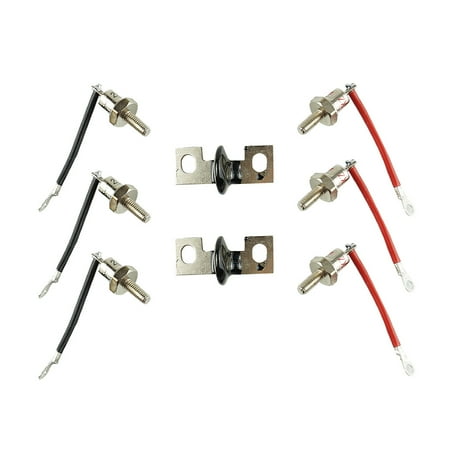 

WREA 1 Set Rectifier Bridges Heat Dissipation Durability Handy Installation Light-weight Pragmatic Portable Rotating Diode Genset