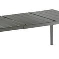 thumbnail image 5 of Lafuma ORON Extendable 10 Person Outdoor Aluminum Garden Table, Titanium, 5 of 7