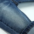thumbnail image 6 of KIDSCOOL SPACE Baby Jeans,Toddler Elastic Waistband with D-ring High Stretch Denim Pants,Mid Blue,6-9 Months, 6 of 6