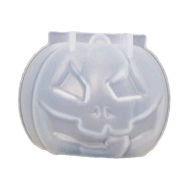 Vela de calabaza de Halloween para hacer manualidades de arcilla reutilizables, decoración del hogar, vela y jabón Estilo B