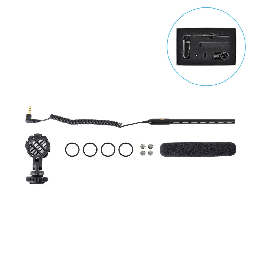 Pyle- Video/Camera Condenser Shotgun Microphone with 3.5mm Connector