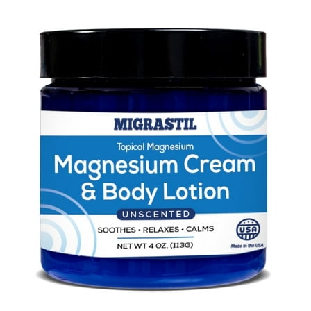 Unscented Topical Magnesium Cream & Body Lotion