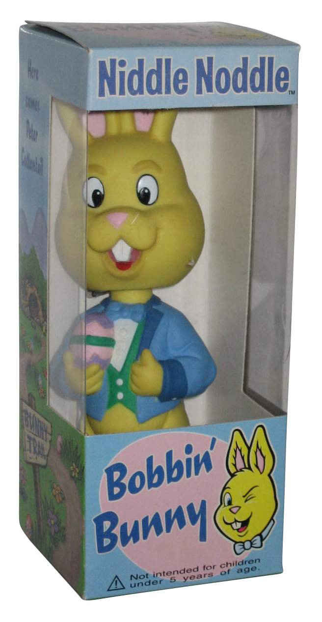 Easter Bunny Niddle Noddle Funko Wacky Wobbler Bobblehead Figure