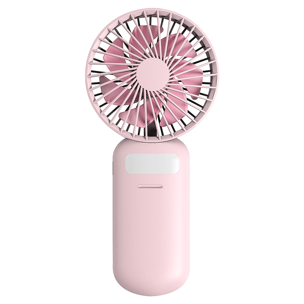 Lowestbest Mini Handheld Fan, 3 Speed Adjustable USB Rechargeable Desk Foldable Fan with Mirror & LED Fill Light Lowestbest Mini Handheld Fan, 3 Speed Adjustable USB Rechargeable Desk Foldable Fan with Mirror & LED Fill Light