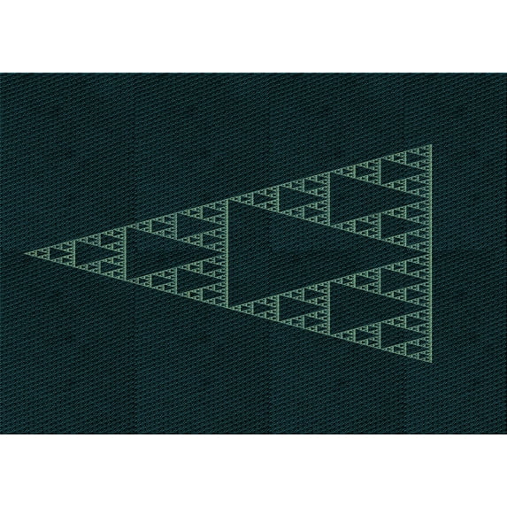 Ahgly Company Indoor Rectangle Patterned Night Black Area Rugs, 4' x 6'