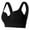 Black, variant on Women Comfortable Breathable Button Down Soft Cup Bra Seamless Everyday Wear Lightweight Support Underwire