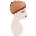 thumbnail image 3 of 36 Pieces (18 Bags) Nylon Wig Caps for Women and Men (light brown), 3 of 5