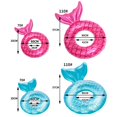 thumbnail image 4 of Anillo de Natación Respaldo Círculo Flotante Adulto Inflable (110) Rosa Sywqhk Para Estrenar, 4 of 8