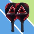thumbnail image 3 of Juego de paletas de Pickleball, 1 bolsa de transporte portátil, paquete de Pickleball, 4 bolas de Pickleball, 3 of 8