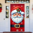 thumbnail image 5 of Christmas Decor Door Frame Wrapping Party Holiday Scene Setter Hanging Fabric For Home Interior Doorway Christmas Decorations Christmas Ornaments, 5 of 6