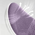 thumbnail image 4 of Abomasnow Womens Cloth Knit Slip‑On Breathable Walking Sneaker Shoes Casual Workout Running Going Out Shoes, 4 of 9