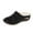 Black, variant on Clogs for Women Mules Shoes: Comfortable Arch Support Closed Toe Sandals Backless Low Wedge Slip on Shoes