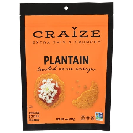 Corn Crisps Plantain Toasted, 4 Oz