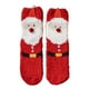 thumbnail image 2 of Medias navideñas con puño de piel sintética • Personajes de reno de muñeco de nieve de Papá Noel • Calcetines de invierno cálidos y gruesos • Fibra de poliéster • 1 par, 2 of 8