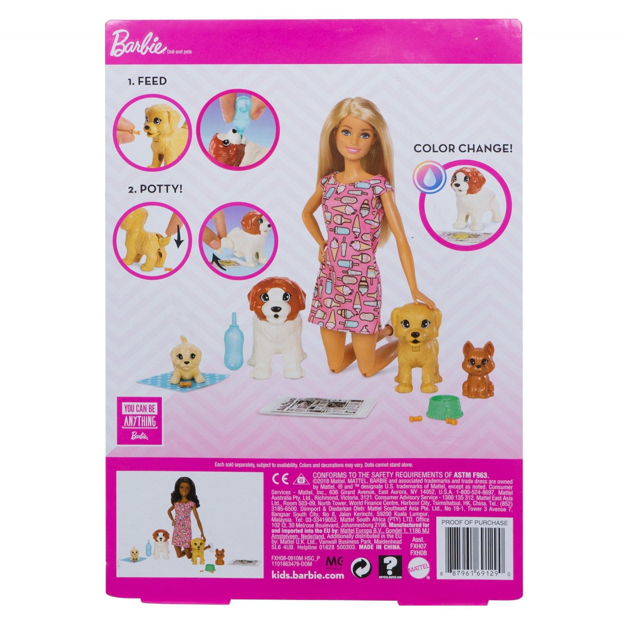 barbie daycare set