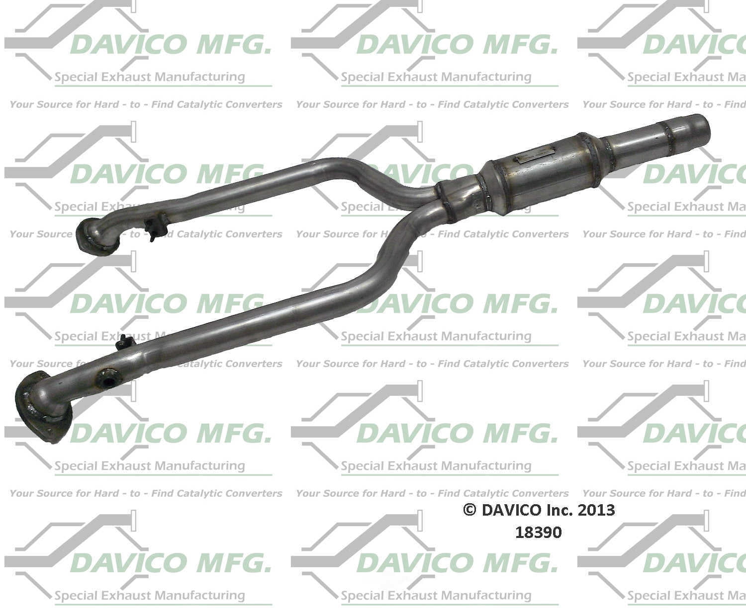 Davico Mfg 18390 Direct-Fit Catalytic Converter