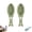 Green, variant on 2 Pack Plastic Fish Scale Remover Tool, Quick Fast Fish Descaler Scraper Peeler, Portable Kitchen Fish Skin Cleaning Scaler Grater for Seafood Preparation