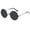 Black, variant on Clossjun Unisex Luxury Retro Polygon Sun Glasses Square Sunglasses Men Women Fashion Metal Frame Glasses Vintage Metal Shades