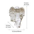 thumbnail image 5 of YIEMEEN European Sculpture Cherub Figurinee Angela Memorials Angela Garden Statue God Table, 5 of 20