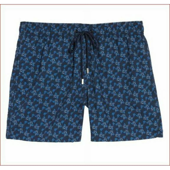 new BUGATCHI men trunks swimwear shorts NM9157M32 new navy pockets sz XXL $129