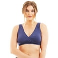 thumbnail image 2 of Caramel Cantina 4 Pack Sleeping Nursing Cross Front Maternity Bra (Large, Festival), 2 of 5
