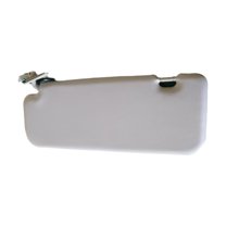 Left Driver Side Sun Visor For Hyundai Accent 1E 2011-2015 With Makeup Mirror, Replacement OEM 85210-1R000-light grey