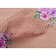 thumbnail image 4 of oneOone Organic Cotton Voile Fabric Geometric|Watercolor Leaves & Peony Floral_Printed Fabric 1 Yard 42 Inch Wide, 4 of 4