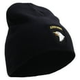 thumbnail image 4 of 101st Airborne Division Embroidered 8 Inch Knitted Short Beanie - Navy OSFM, 4 of 5