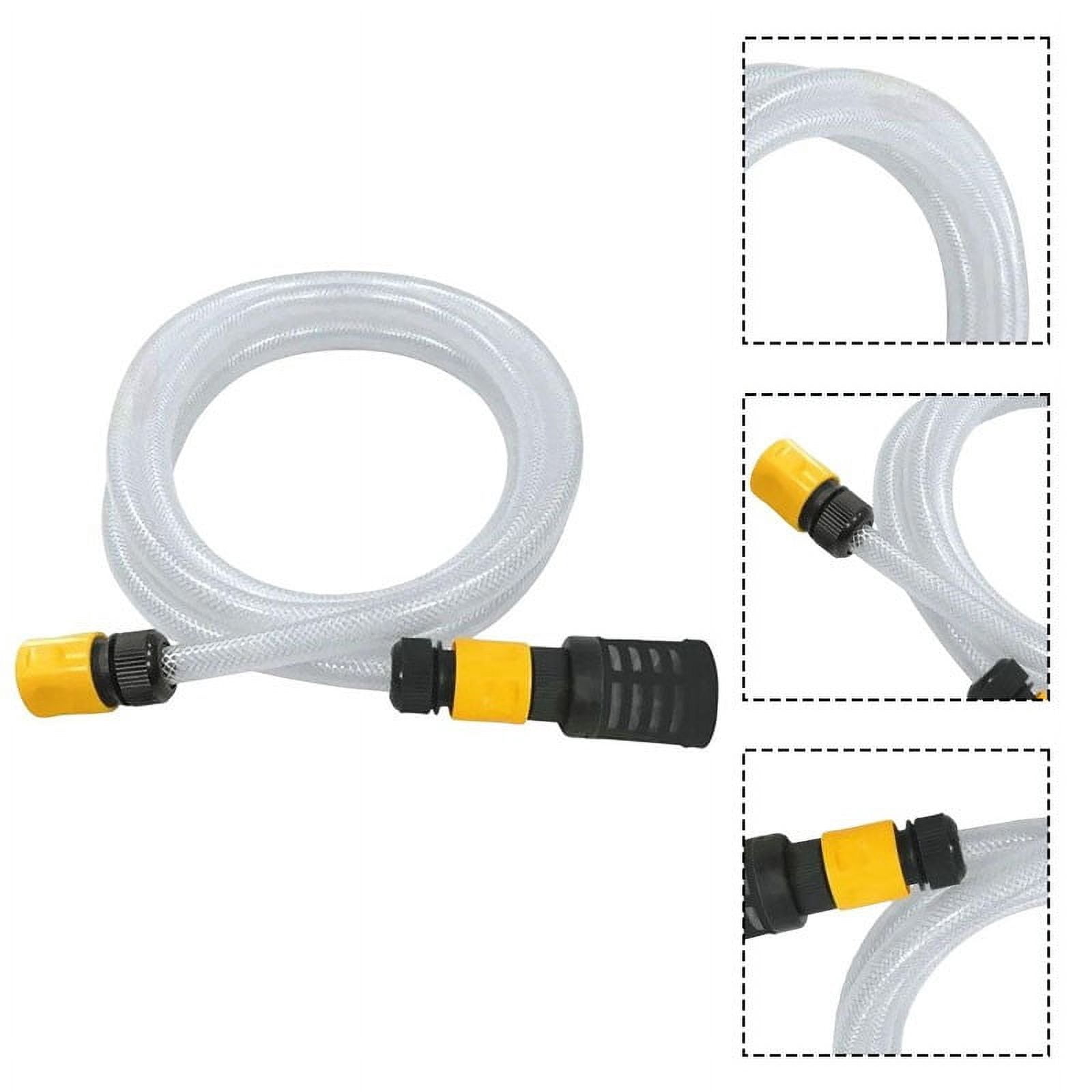 Two Length Option Essential Household Water Inlet Hose Paired With An Effective Stopping Mechanism For Gardens