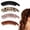 4pcs-leopard print, variant on 4PCS Banana Hair Clips, Strong Hold Non-Slip Ponytail Hair Barrette for Thick/Thin Hair, Acrylic Curved Banana Clips for Women Daily Use