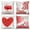 Style2, variant on Valentine's Day Throw Pillow Covers 18x18 Set of 4,Red Truck Decorative Pillow Cases for Bedroom Sofa Couch
