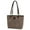 Khaki, variant on Retro Style Women Handbag Veganic PU Leather Material Office Lady Work Tote For Commuter High Capacity Shoulder Bag Fits Up to Laptop 12"