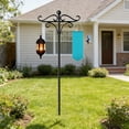 thumbnail image 7 of NWOKYZGH Shepherds Hooks for Outdoor, Heavy Duty Adjustable Bird Feeder Pole Garden Decor Shepherds Hook for Hanging Bird Feeder, Plant Baskets, Hummingbird Feeder for Outside, 7 of 7