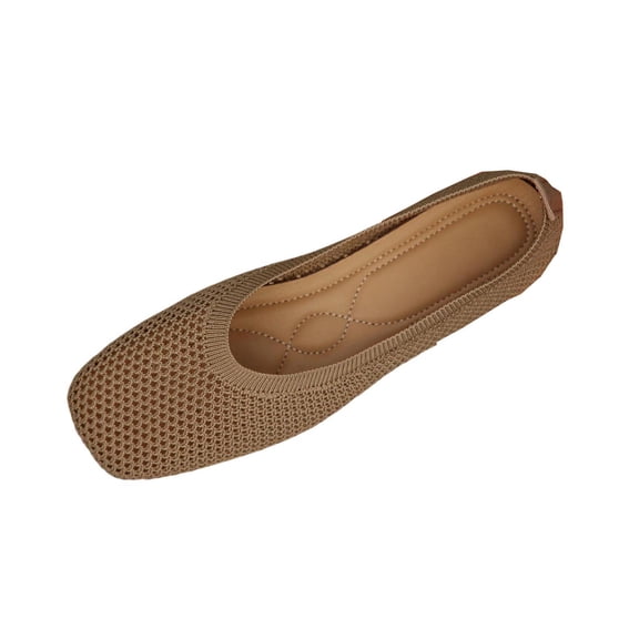Women's Ballet Flats Shoes Casual Solid Color Indoor And Outdoor Soft Soled Trendy Shoes for Daily Wear