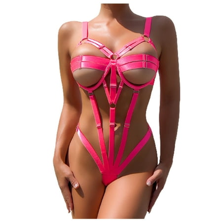 

Red Underwear Set for Women Sexy Women Underwear Bra Panties Jumpsuit Underclothes Underpants Lingerie Roleplay Rompers Sexy Lace Lingerie Set Sexy Lingerie Outfits