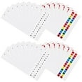thumbnail image 3 of Mizh 40 Sheets Page Markers Tabs Alphabet Tabs Plastic Notebook Alphabetical Tabs Self-adhesive Page Tabs, 3 of 6