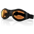 thumbnail image 2 of Zan Headgear BA001A Bugeye Goggle  Black Frame  Amber Lens, 2 of 2