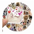 thumbnail image 5 of Etiquetas autoadhesivas Michis Kitten Cats, 50 unidades, 5 of 5