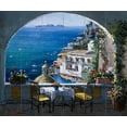 thumbnail image 1 of Tile Mural Kitchen Backsplash - Amalfi Window - by Sam Park/Soho Editions, 1 of 1