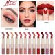 thumbnail image 2 of Labial Mate de Doble Punta, No Transfiere, Hidratante y de Larga Duración, Ideal para Uso Diario y Maquillaje, Color #0.8 Rojo Marrón Otoñal, Incluye Brillo y Barra de Labios en Uno., 2 of 7