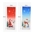 thumbnail image 2 of Funda para botella de vino de Navidad, bolsas reutilizables para botellas de vino para decoración de fiesta en casa de boda de Navidad, 2 of 5