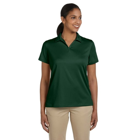 Harriton M353W Ladies Double Mesh Polo