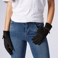 thumbnail image 5 of Kennedy Polyester Gloves One Pair - Black, 5 of 7