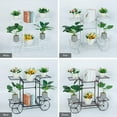 thumbnail image 3 of 6 Tier Metal Flower Succulents Pot Porch Plant Stand Rack Display Home Decor, 3 of 7