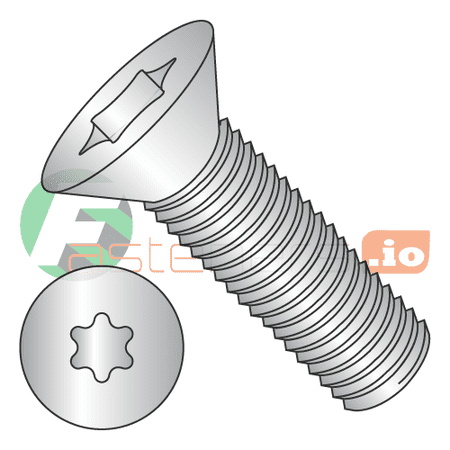 

M2.5-0.45 x 10 mm Machine Screws / Six-Lobe (Torx) / Flat Head / 18-8 Stainless Steel / ISO14581 (Quantity: 5 000 pcs)