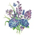 thumbnail image 2 of Paquet de Broderie Croisée Fleur Estampée et Comptée DIY Point d'Aiguille 14CT, 2 of 8